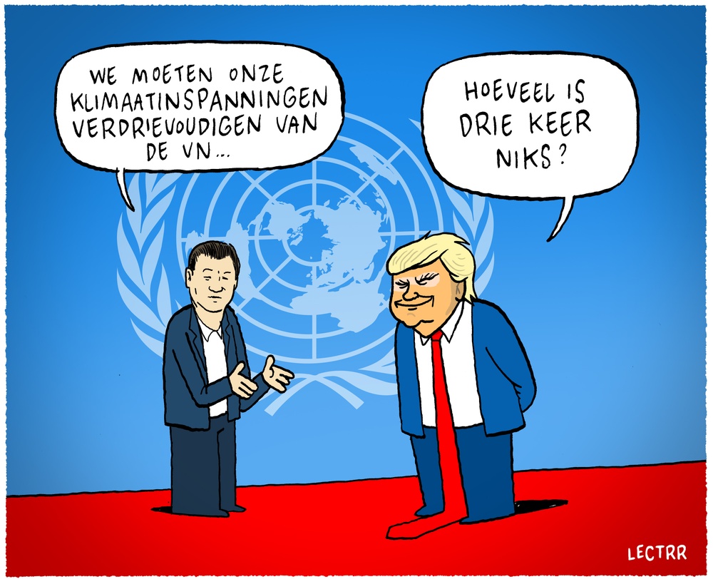 Klimaatinspanning Trump