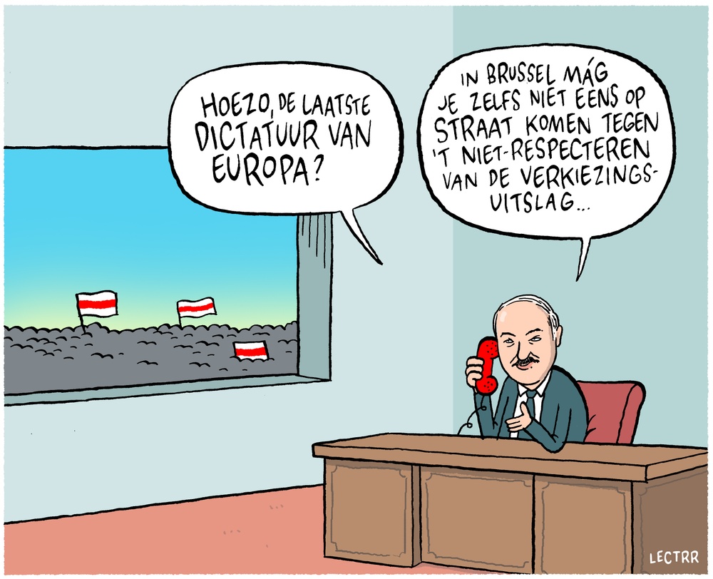 Betoging Wit-Rusland