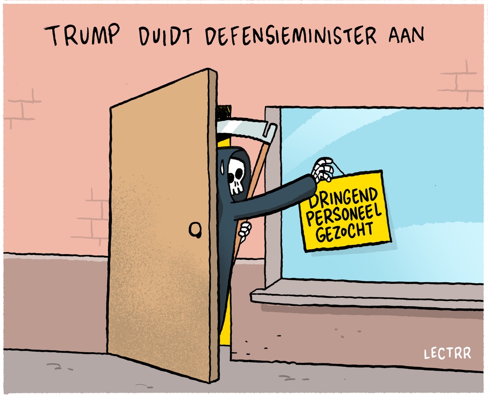Defensieminister Trump