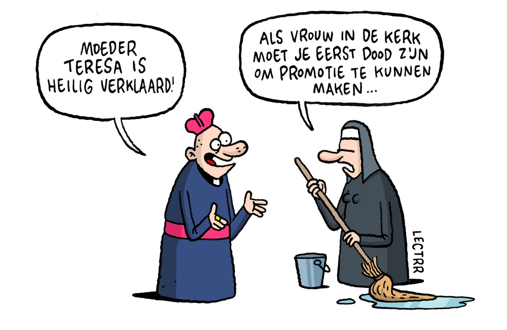 Moeder Teresa heilig verklaard