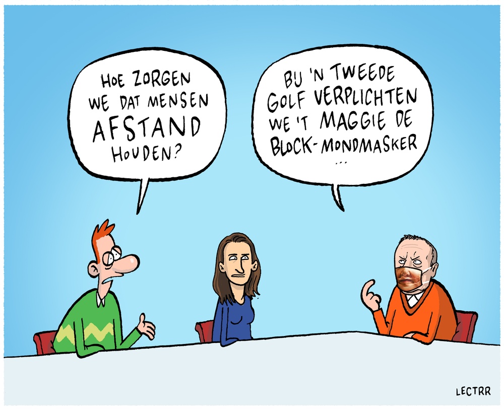 Maggie De Block-mondmasker