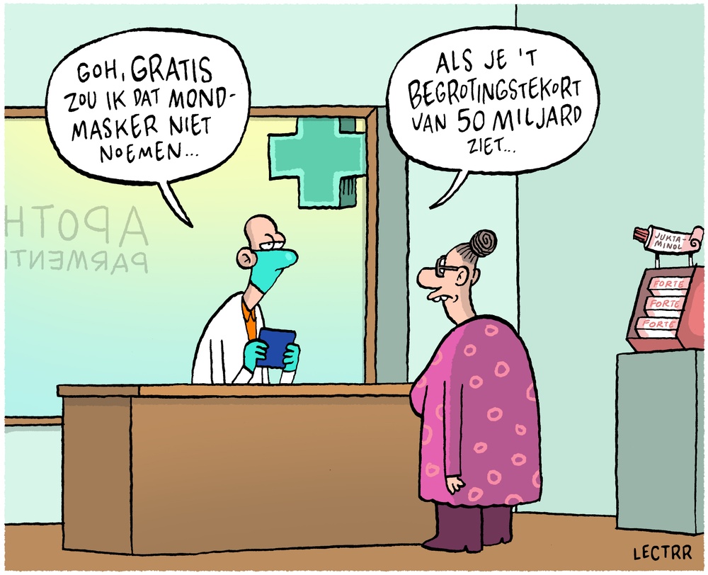 Gratis mondmasker