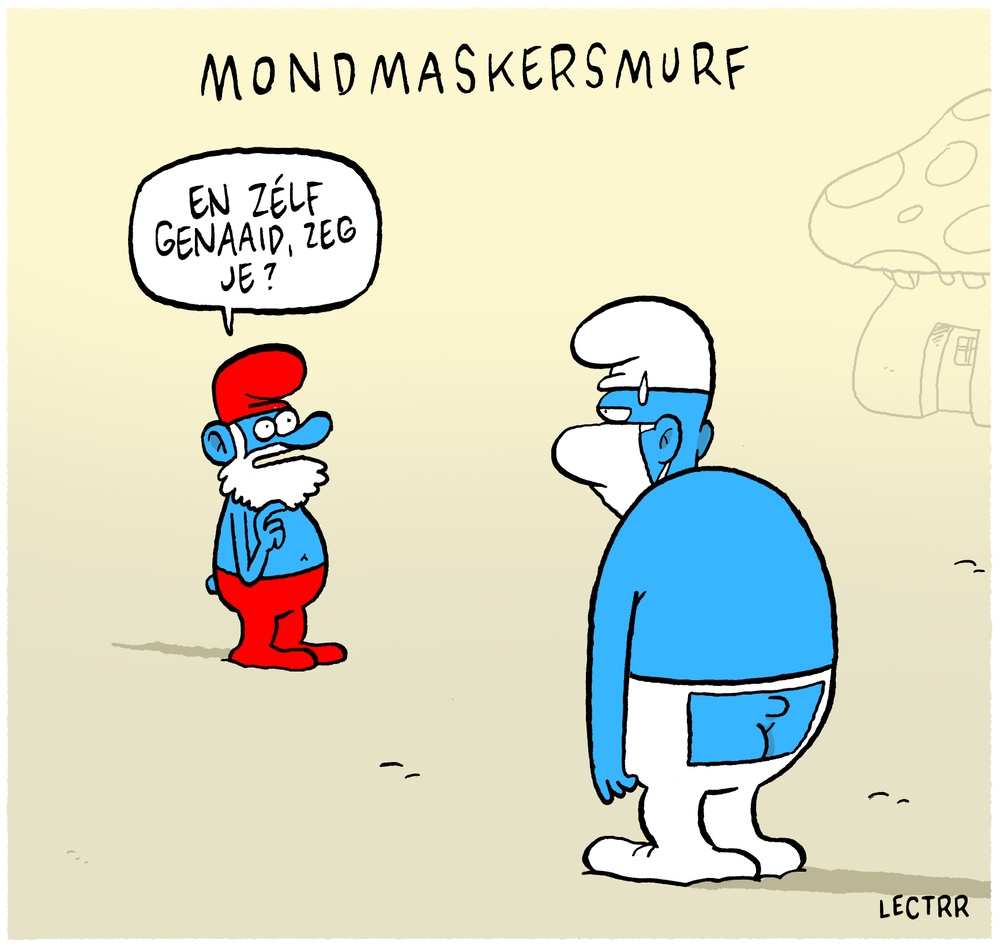 Mondmaskersmurf