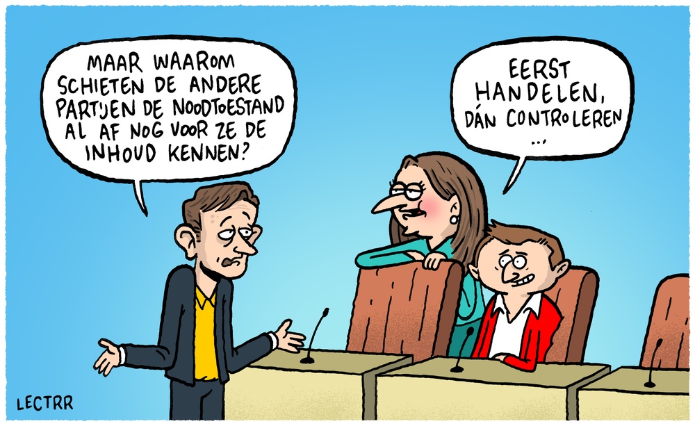 Noodtoestand afschieten