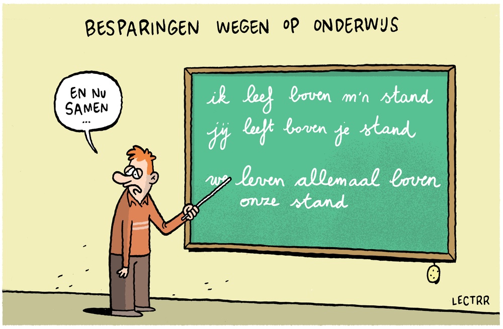 Besparingen Onderwijs