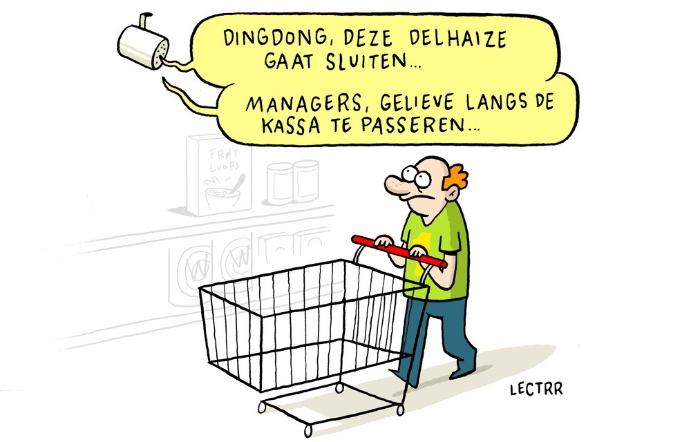 Ontslagen Delhaize