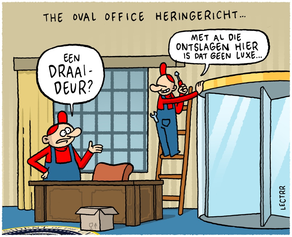 The Oval Office heringericht 
