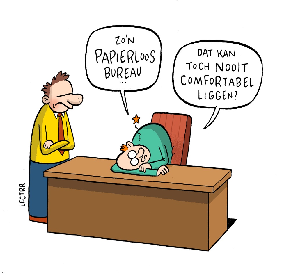Papierloos bureau