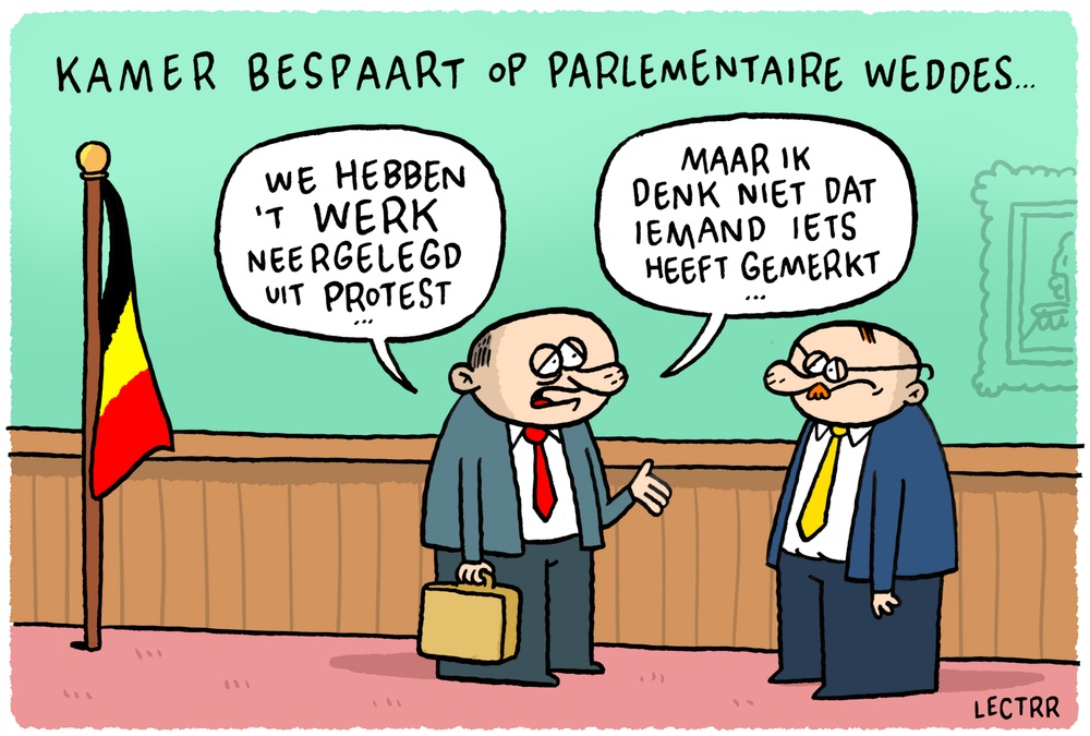 Parlementaire weddes