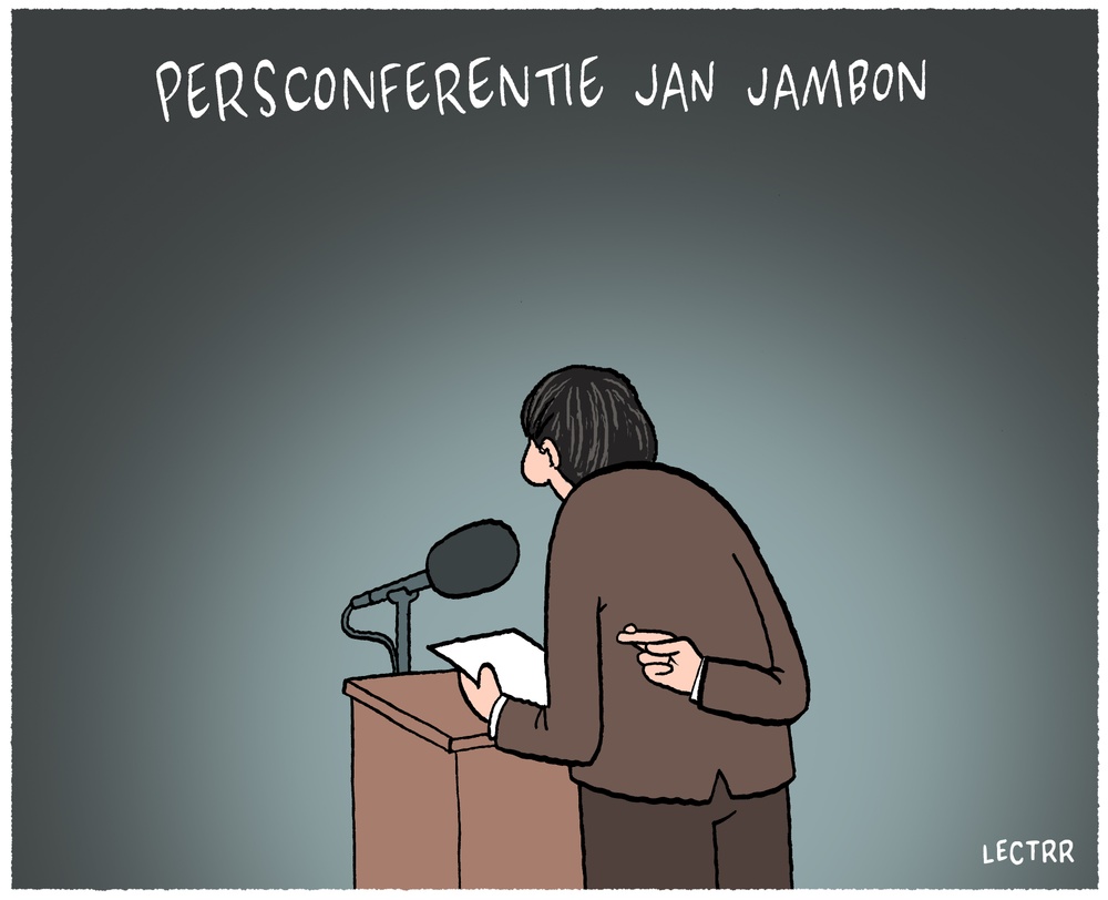 Persconferentie zaak-Chovanec
