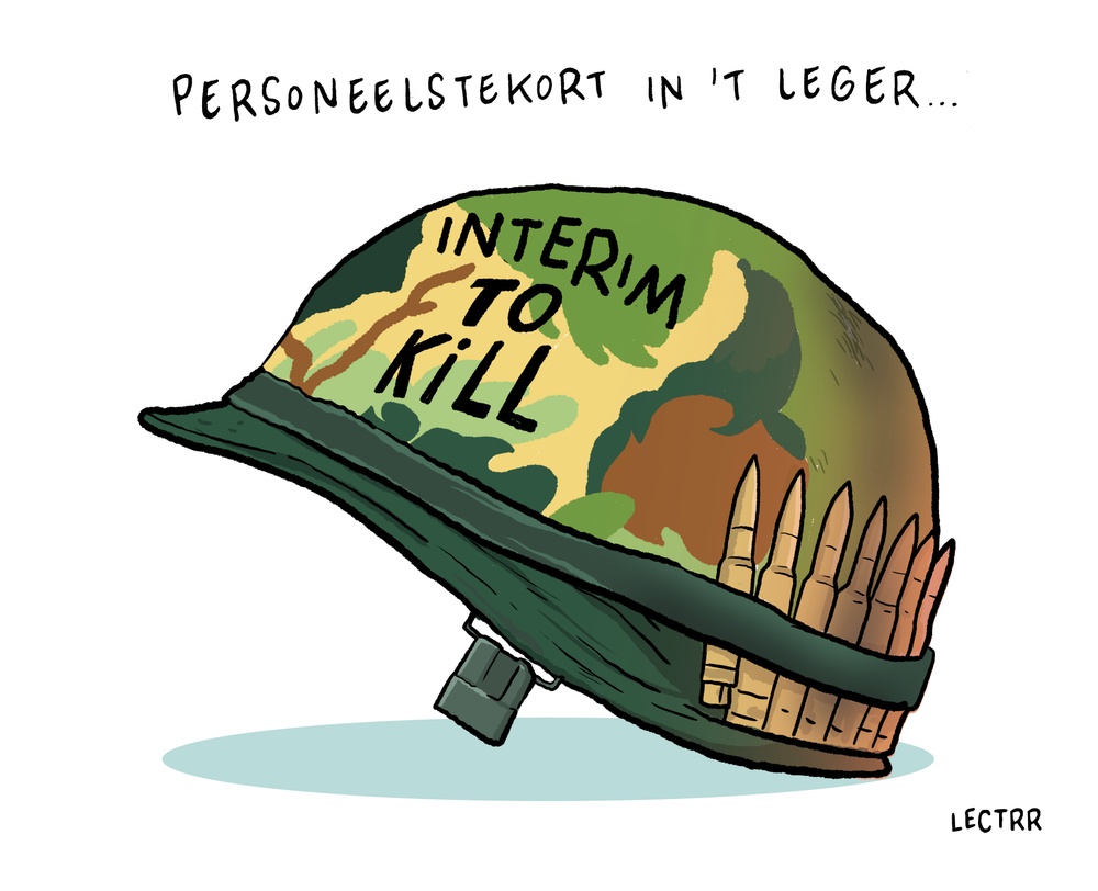 Personeelstekort leger