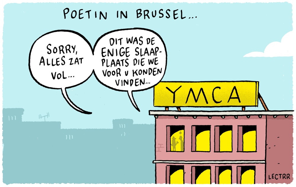 Poetin in Brussel