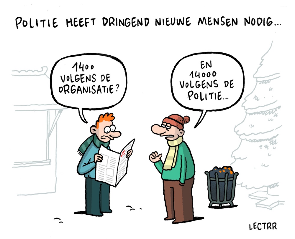 Politie mensen nodig