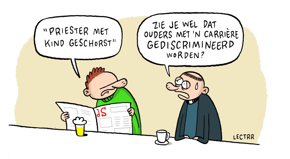 Priester met kind