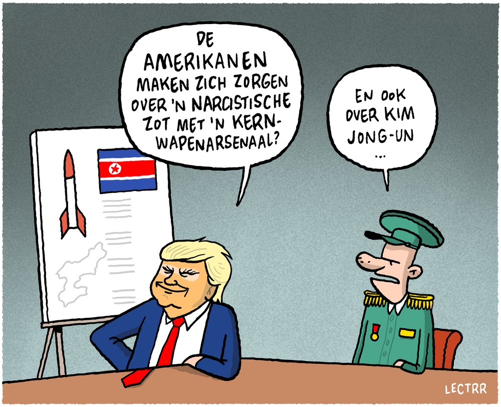 Rakettest Kim Jong-un