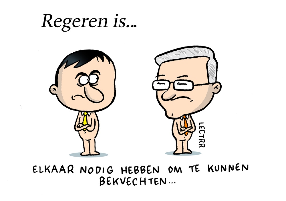 Regeren is...