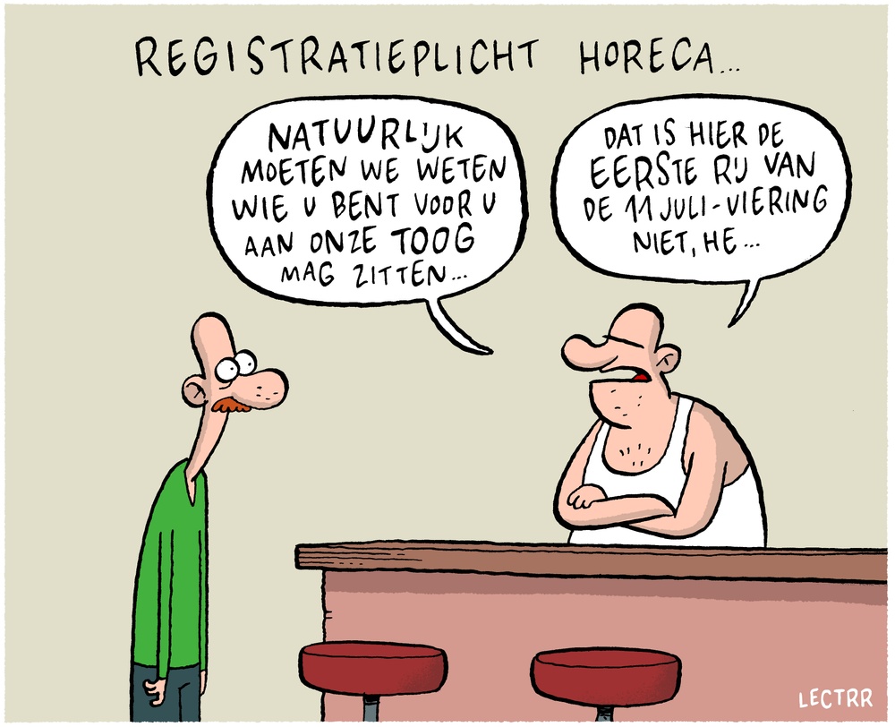 Registratieplicht horeca