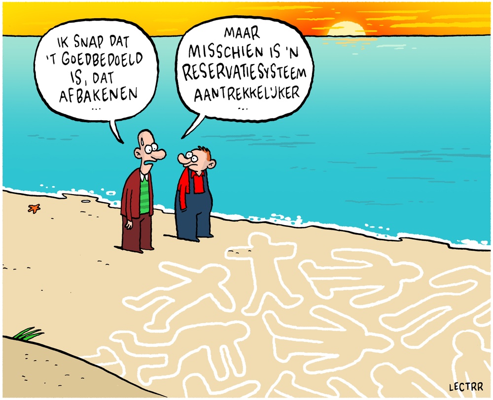 Reservatiesysteem strand