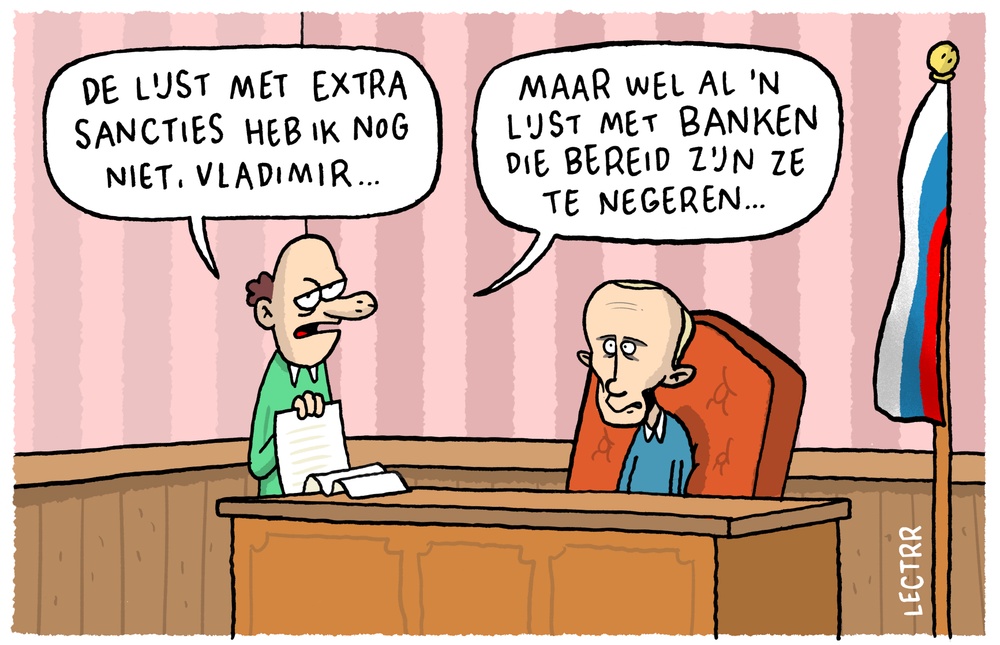 Sancties Rusland Banken