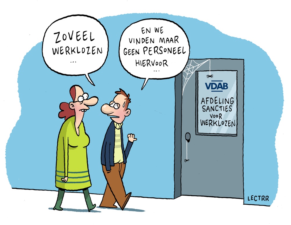 Sanctionering werklozen