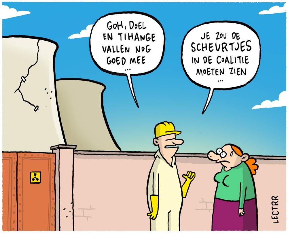 Scheurtjes in de coalitie 