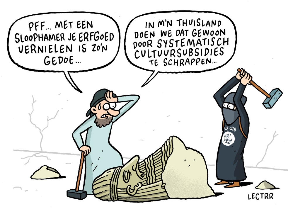 Erfgoed vernielen