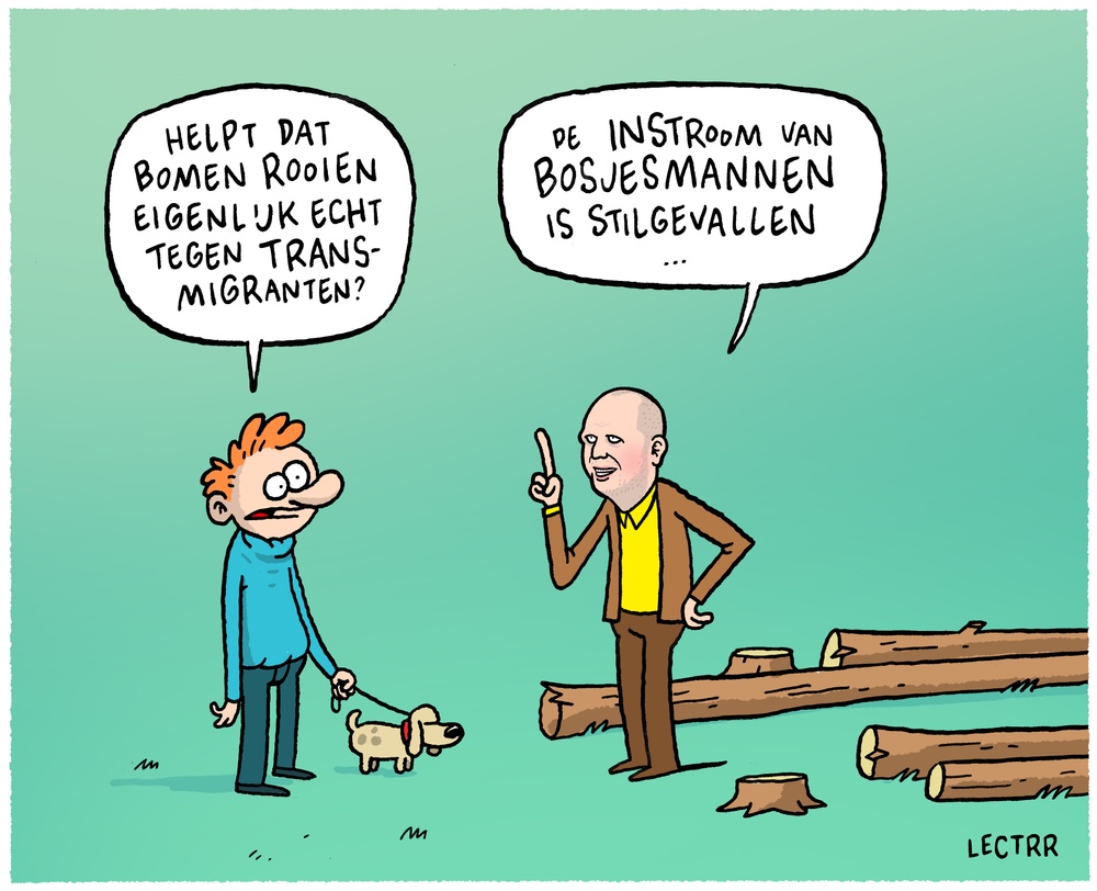 Bomen rooien