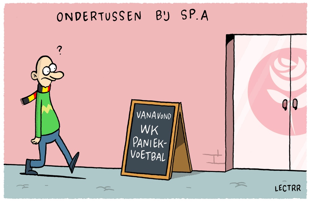 Spanningen voorzitter SP.A