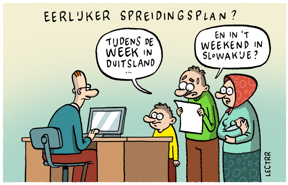 Eerlijk spreidingsplan