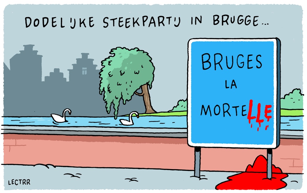 Steekpartij Brugge