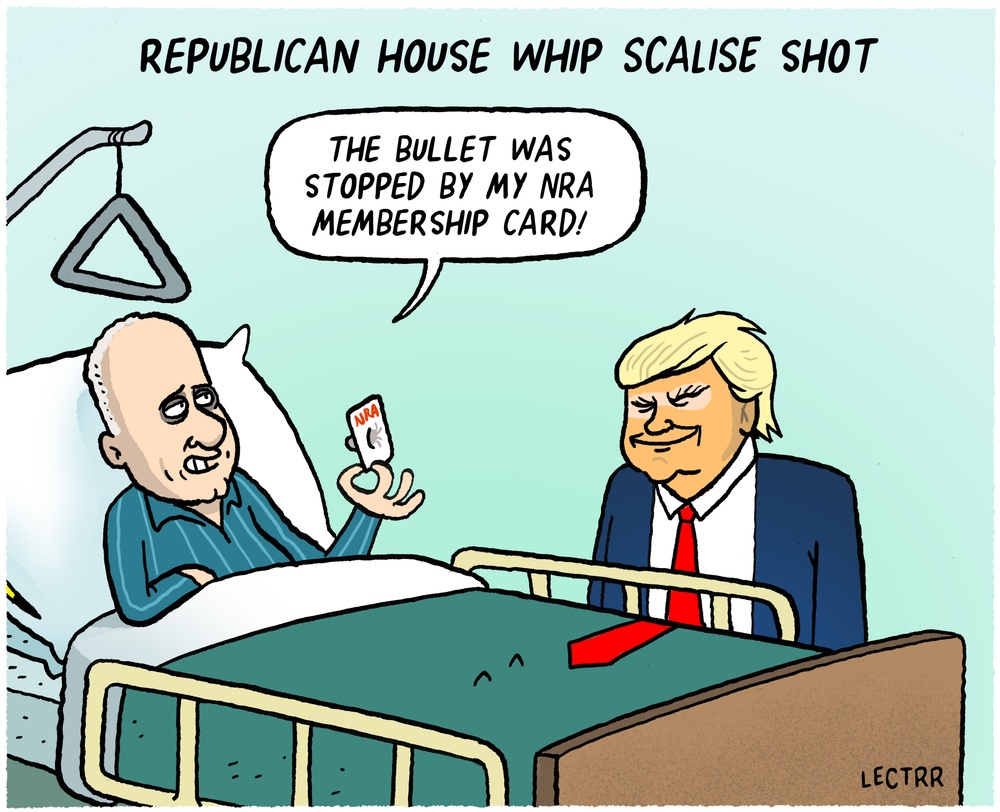 Steve Scalise shot