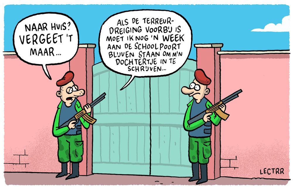 Dreigingsniveau verlaagd