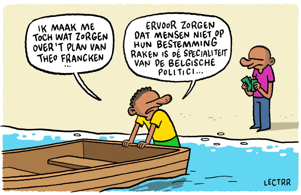 Smokkelboten vernietigen