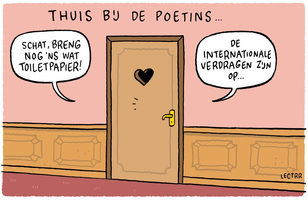 Thuis bij Poetin
