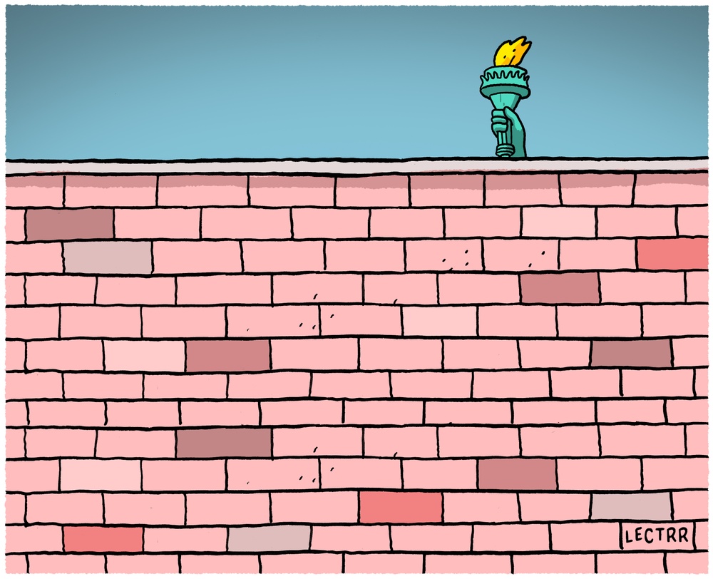 Trump wins - Statue of Liberty 