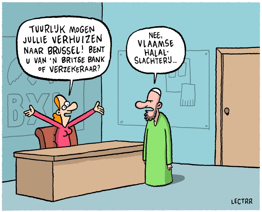 Verhuis naar Brussel