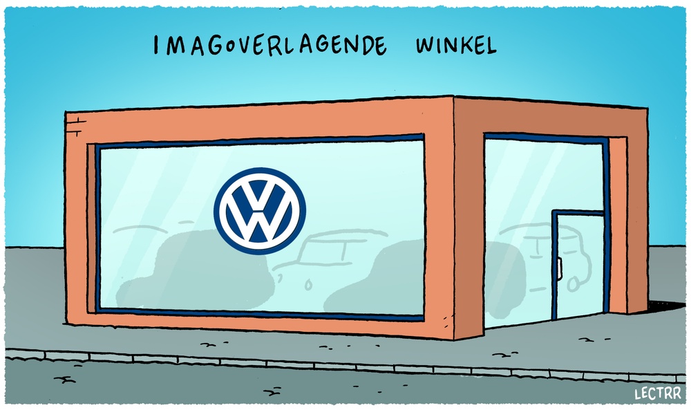 Imagoverlagende winkel