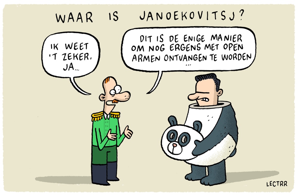 Waar is Janoekovitsj?