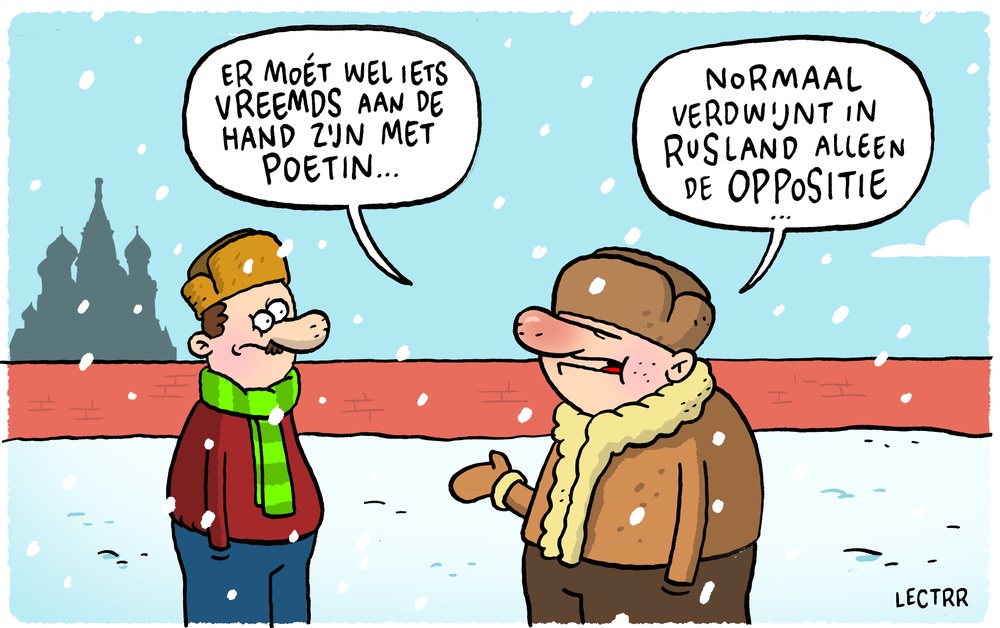 Waar is Poetin?