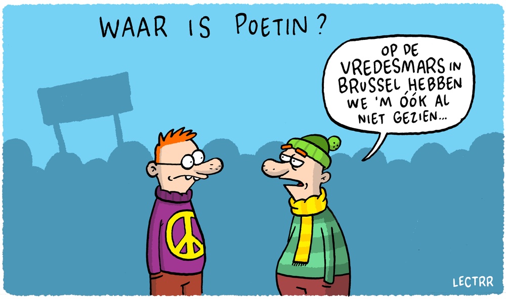 Waar is Poetin? 