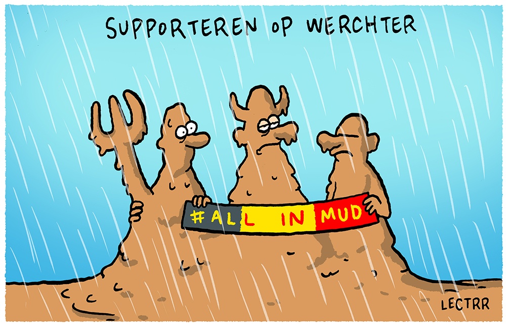 Supporteren op Werchter