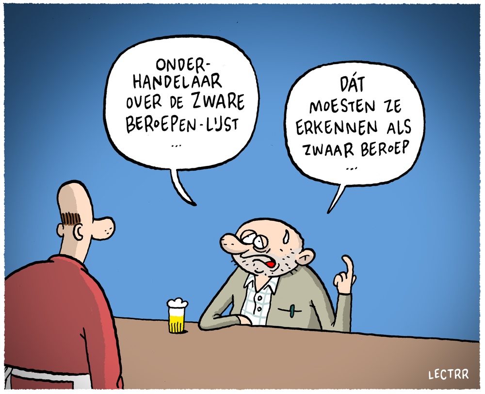 Lijst zware beroepen