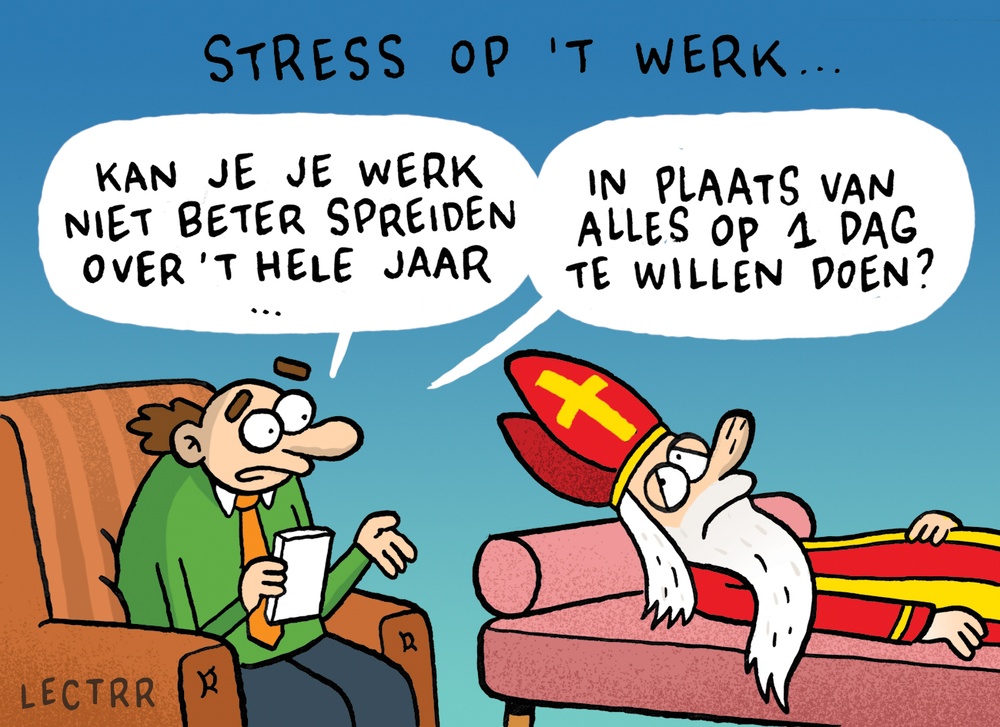 Stress op 't werk
