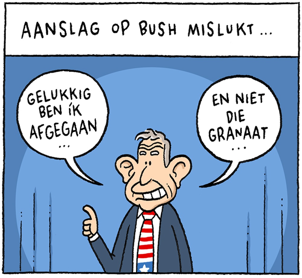 Aanslag Bush