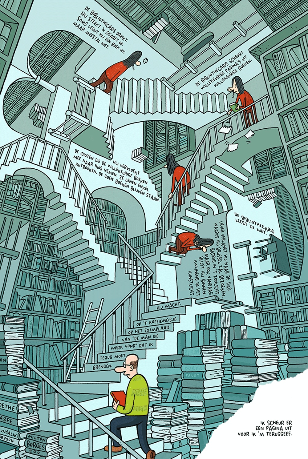 De Man Die Werk Vond