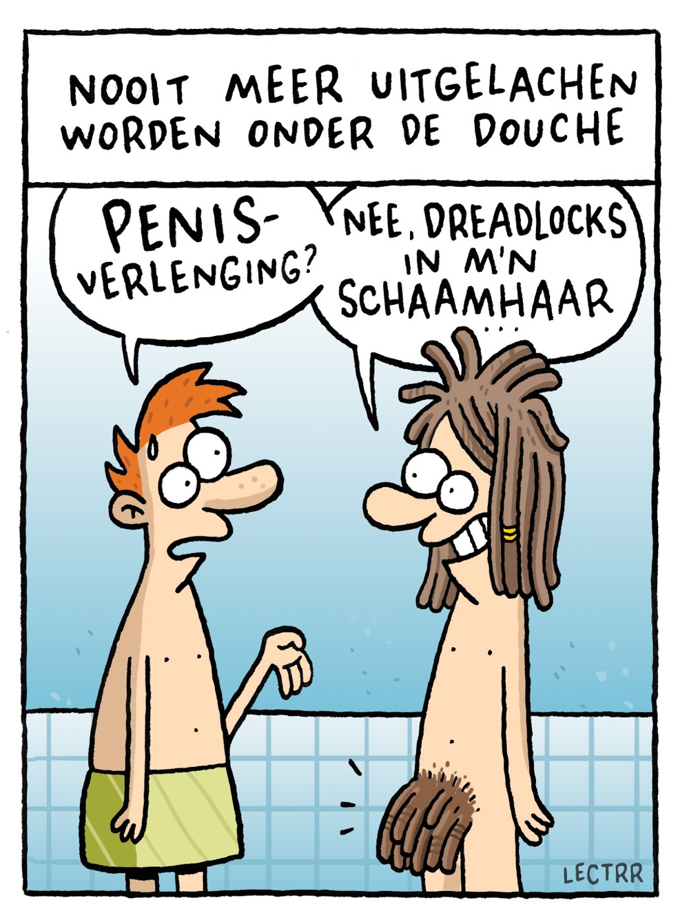 Onder de douche