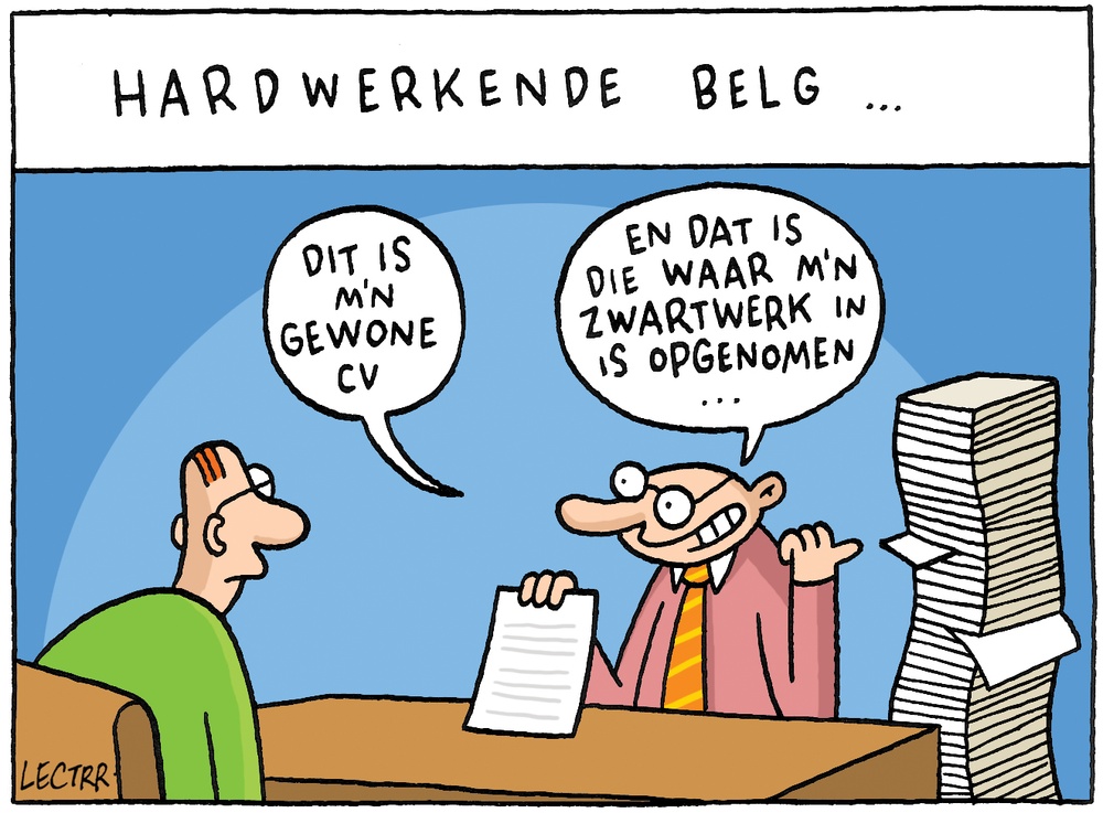 Hardwerkende Belg