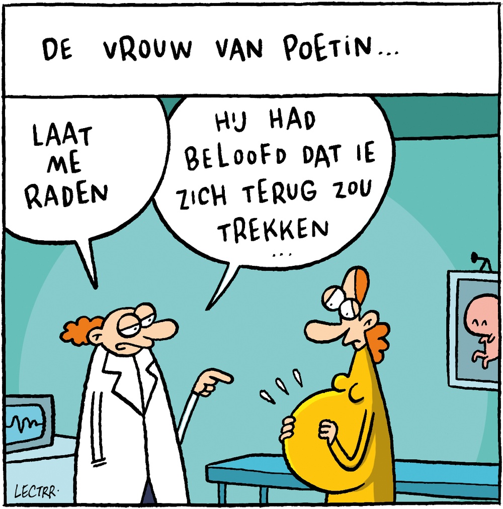 Poetin's vrouw