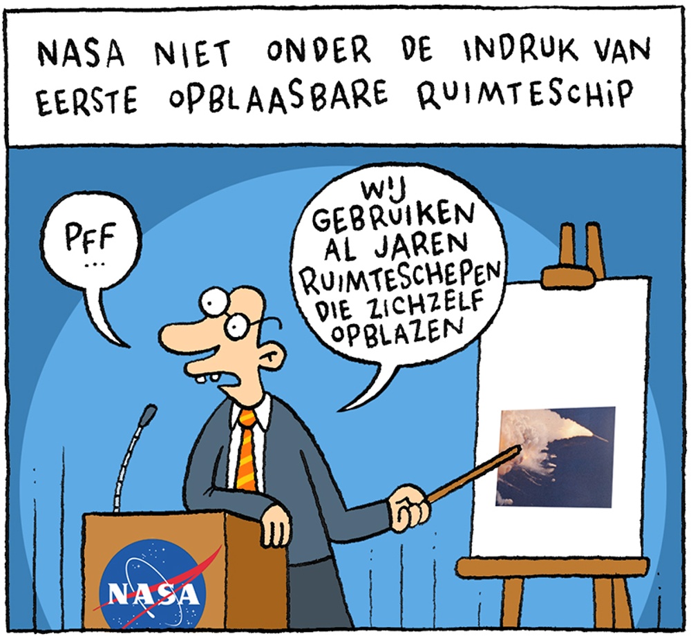 Opblaasbaar Ruimteschip
