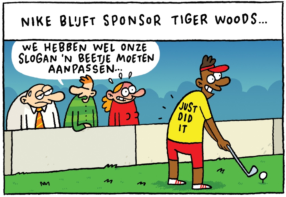 Sponsor Tiger Woods
